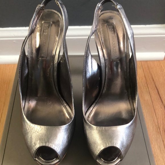 BCBGMaxaria Open Toe Pumps - Picture 2 of 6